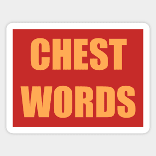 Chest Words iCarly Penny Tee Magnet